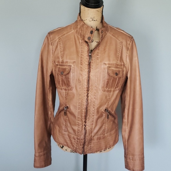 max jeans leather jacket